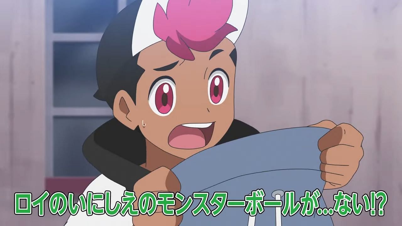 Someone seems to have swiped Roy's ancient Poke Ball in Pokemon Horizons Episode 28 (Image via The Pokemon Company)